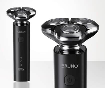 BRUNO ξυριστική μηχανή προσώπου BRN-0223, επαναφορτιζόμενη, μαύρη