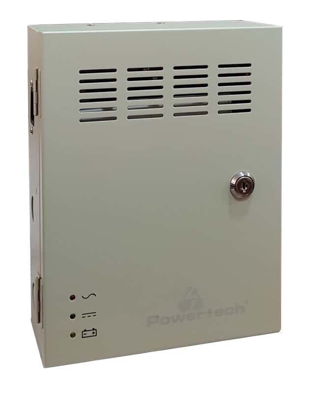 POWERTECH τροφοδοτικό CP1209-20A-B για CCTV-Alarm, DC12V 20A, 9 κανάλια - Image 2