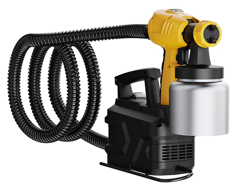 DELI ηλεκτρικό πιστόλι βαφής DC091-1 με δοχείο 800ml, 500W - Image 2
