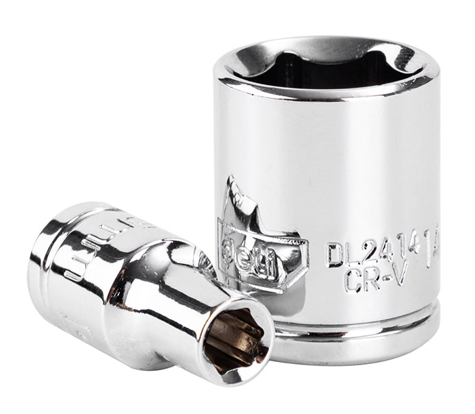 DELI σετ καστάνια με καρυδάκια DL0012T, 45 δόντια, 1/4", 150mm, 12τμχ - Image 7