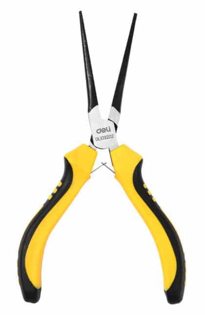 DELI μυτοτσίμπιδο ίσιο DL103202 με αντιολισθητικές λαβές, 150mm