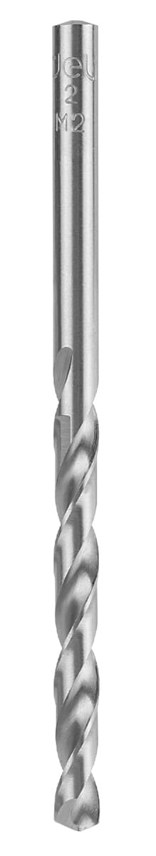 DELI σετ τρυπάνια DL16020G για μέταλλο, M2 HSS, 2x49mm, κυλινδρικό, 20τμχ