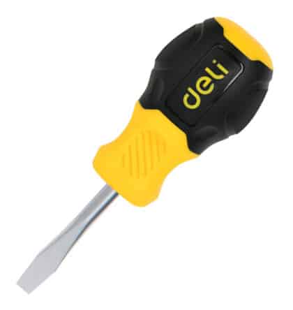 DELI κατσαβίδι ίσιο DL6360381N με αντιολισθητική λαβή, μαγνητικό, 6x38mm