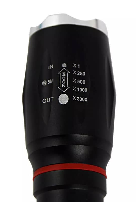 ESPERANZA φορητός φακός LED EOT070, 250lm, IPX3, zoom, με μαγνήτη, μαύρος - Image 4