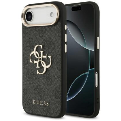 Θήκη Guess 4G Big 4G Classic Logo για iPhone Air μαύρο χρυσό