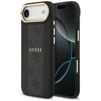 Guess 4G Stripe MagSafe - θήκη για Apple iPhone 17 Air - Μαύρο