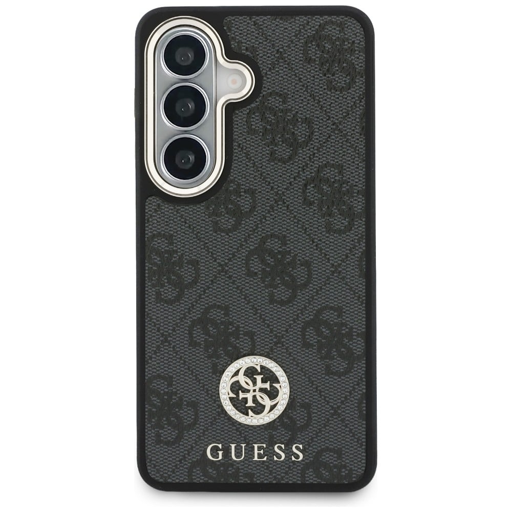 Guess 4G Big Rhinestone Triangle Strap - θήκη για Samsung Galaxy S26 - Μαύρο - Image 3