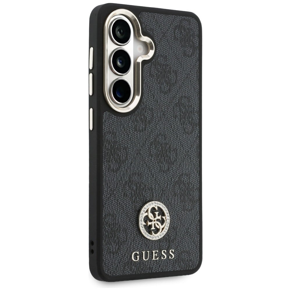 Guess 4G Big Rhinestone Triangle Strap - θήκη για Samsung Galaxy S26 - Μαύρο - Image 4