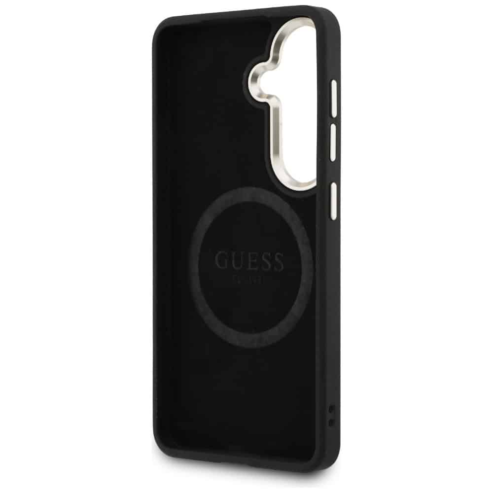 Guess 4G Big Rhinestone Triangle Strap - θήκη για Samsung Galaxy S26 - Μαύρο - Image 7