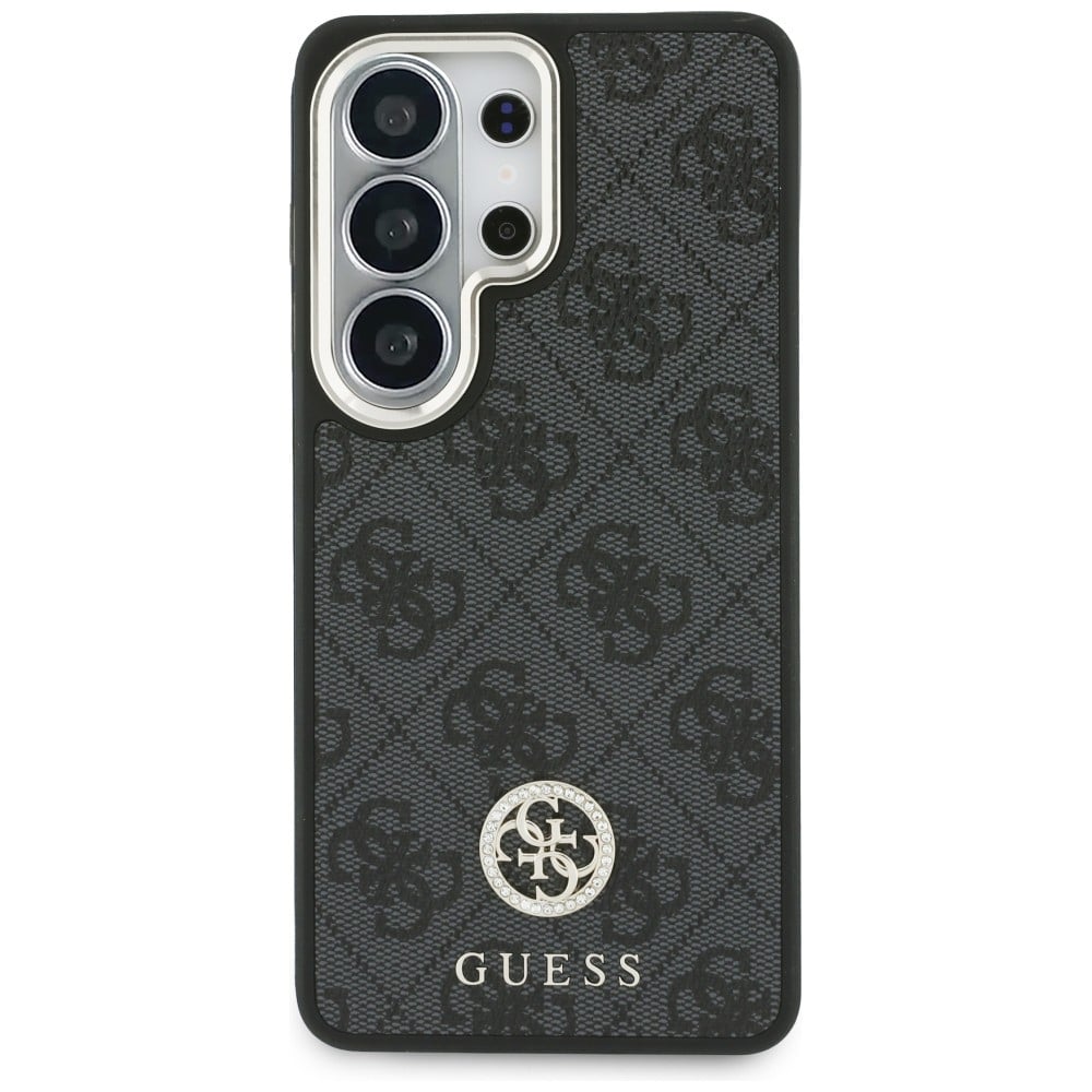 Guess 4G Big Rhinestone Triangle Strap - θήκη για Samsung Galaxy S26 Ultra - Μαύρο - Image 3