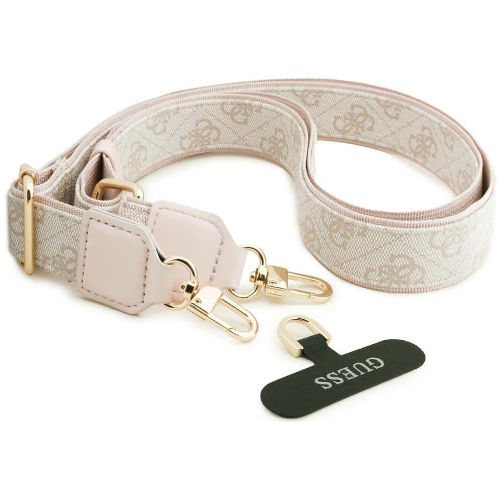 Guess 4G Big Rhinestone Triangle Strap - θήκη για Samsung Galaxy S26 Ultra - Ροζ - Image 8