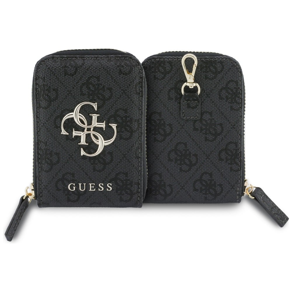 Κορδόνι γενικής χρήσης με πορτοφόλι Guess 4G Μεταλλικό λογότυπο μαύρο - Image 3