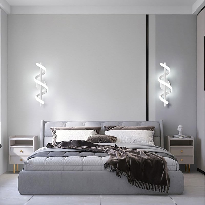 POWERTECH LED φωτιστικό τοίχου HLL-0170, 12W, 4000K, 960lm, λευκό - Image 3