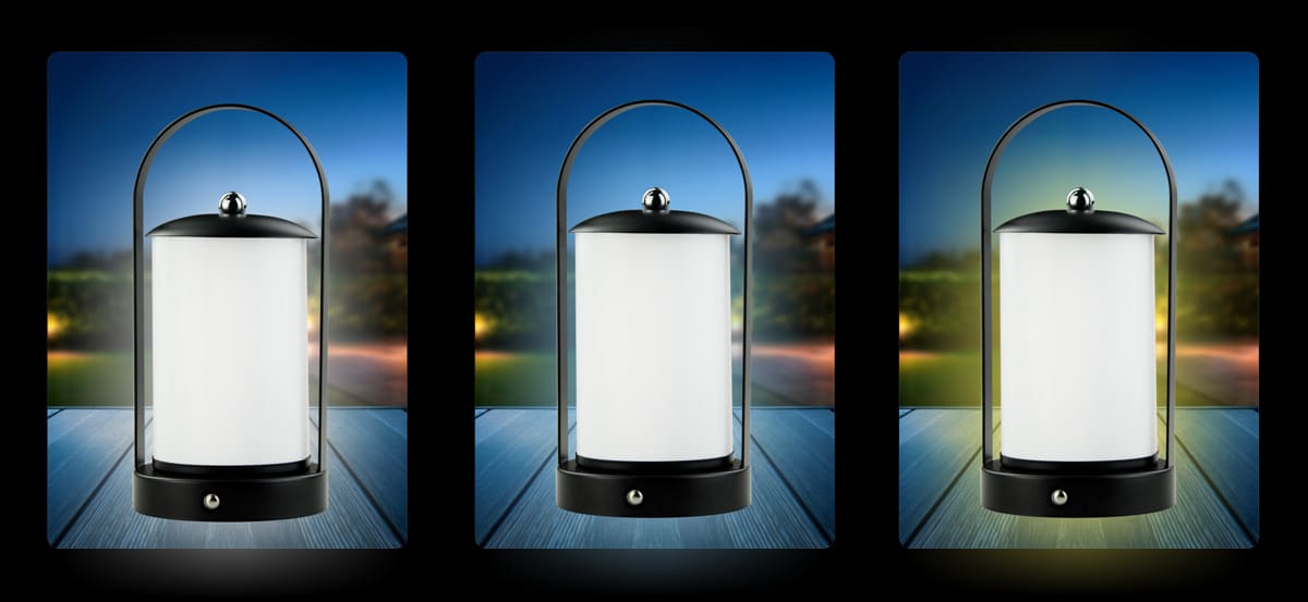 POWERTECH LED επιτραπέζιο φωτιστικό HLL-0192 με λαβή, ρυθμιζόμενο, επαναφορτιζόμενο, μαύρο - Image 2