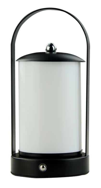 POWERTECH LED επιτραπέζιο φωτιστικό HLL-0192 με λαβή, ρυθμιζόμενο, επαναφορτιζόμενο, μαύρο