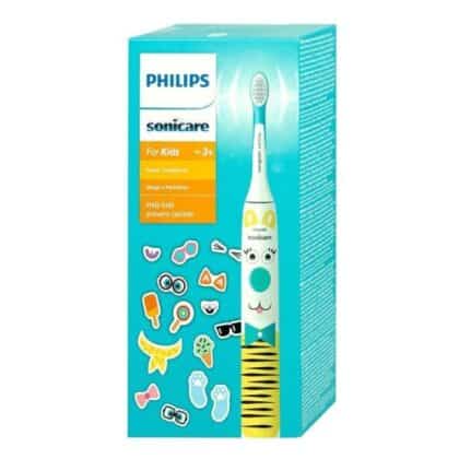 Philips Ηλεκτρική Οδοντόβουρτσα Sonicare για Παιδιά HX3601/01 Pet Edition Λευκό/Κίτρινο EU