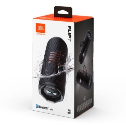 Ασύρματο ηχείο Bluetooth JBL Flip 7, μαύρο, EU
