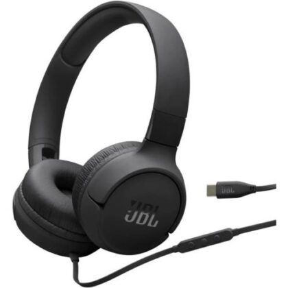 JBL Tune 520C Ενσύρματα (USB-C) Ακουστικά On-Ear Μαύρα EU