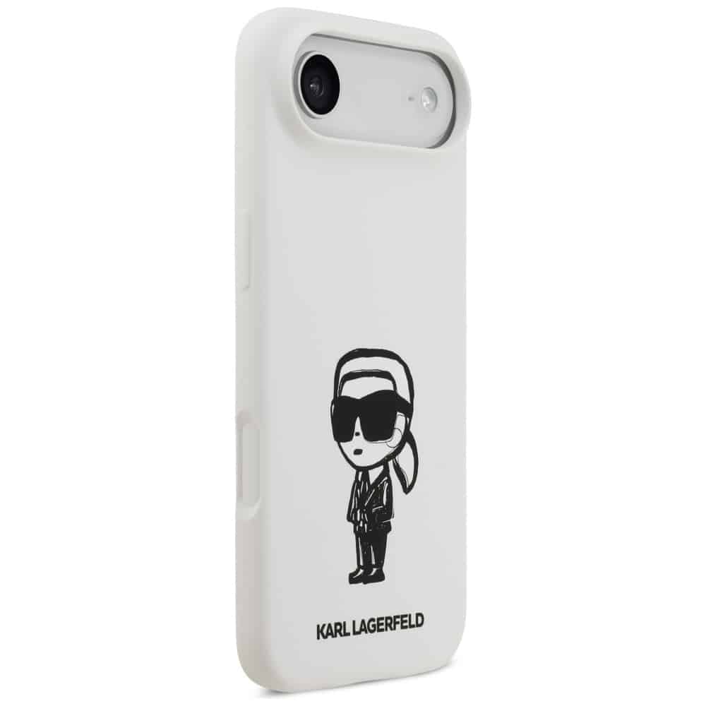 Karl Lagerfeld Σιλικόνης Karl Sketch & Logo MagSafe - θήκη για Apple iPhone Air - Λευκό - Image 4