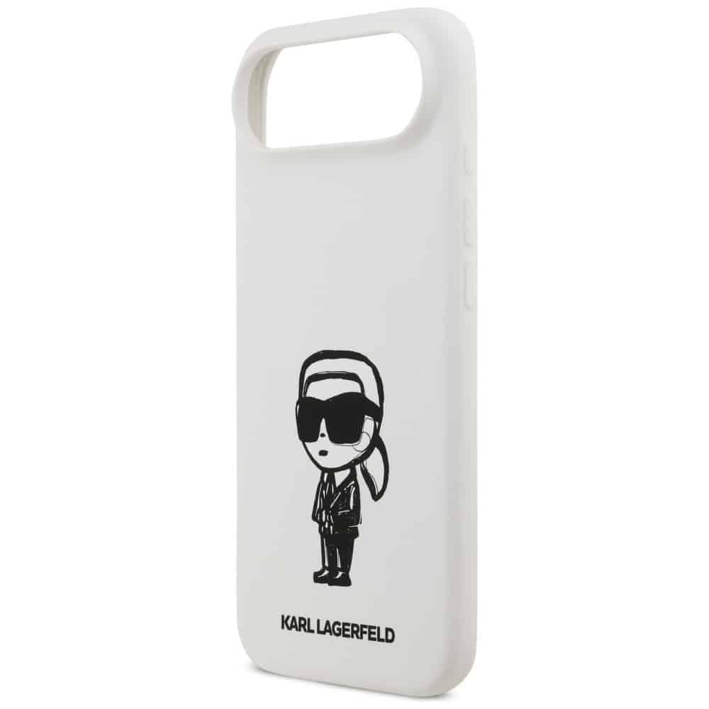 Karl Lagerfeld Σιλικόνης Karl Sketch & Logo MagSafe - θήκη για Apple iPhone Air - Λευκό - Image 6