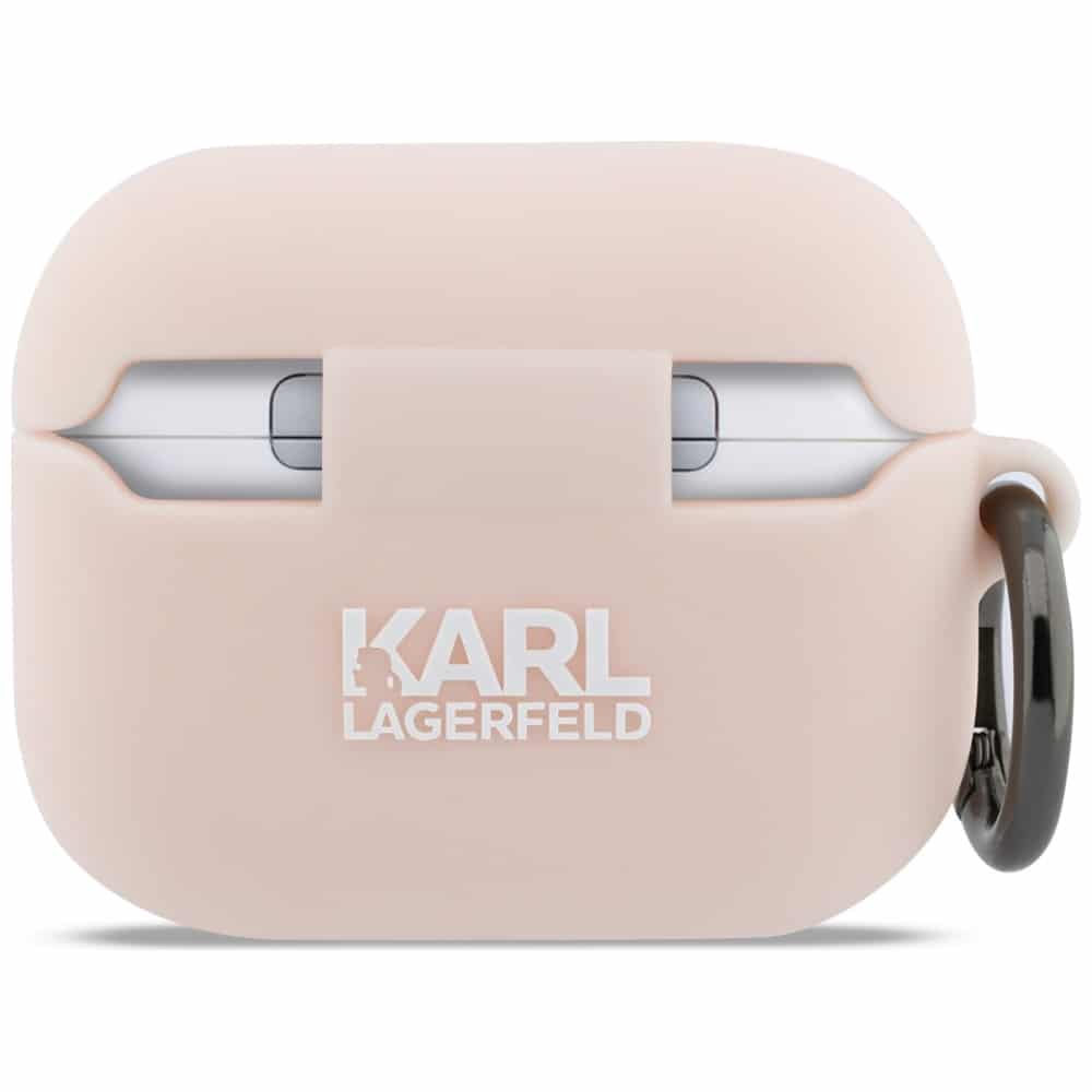 Θήκη Karl Lagerfeld Σιλικόνης Chaupette Head 3D για AirPods Pro 3 ροζ - Image 3