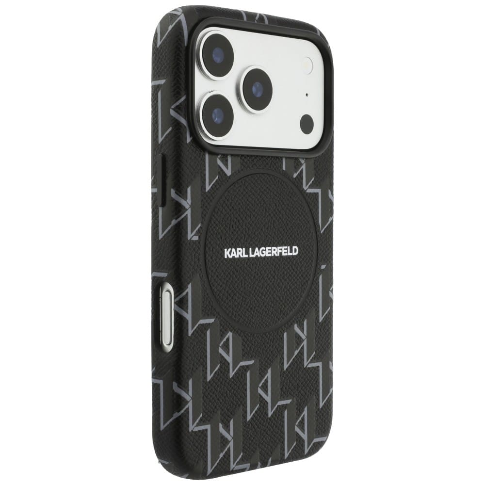 Karl Lagerfeld Monogram Logo - θήκη για Apple iPhone 17 Pro - Μαύρο - Image 4