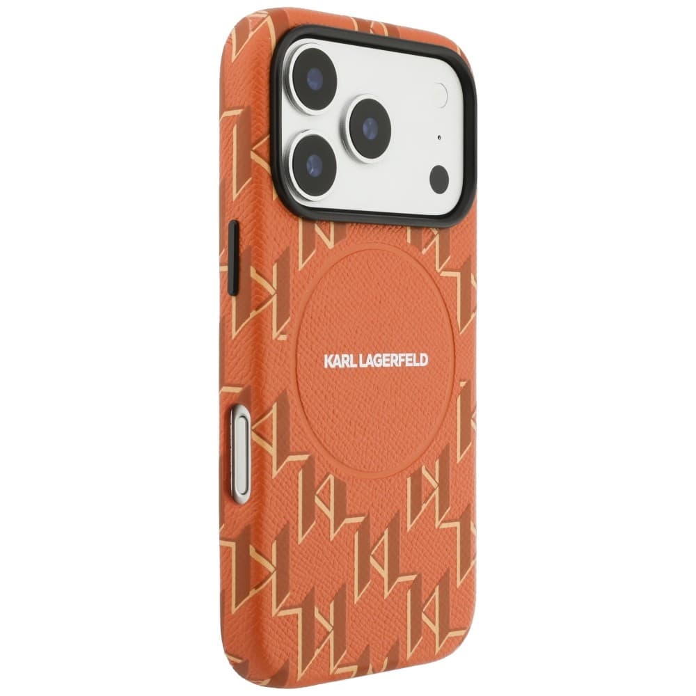 Karl Lagerfeld Monogram Logo - θήκη για Apple iPhone 17 Pro - Πορτοκαλί - Image 4