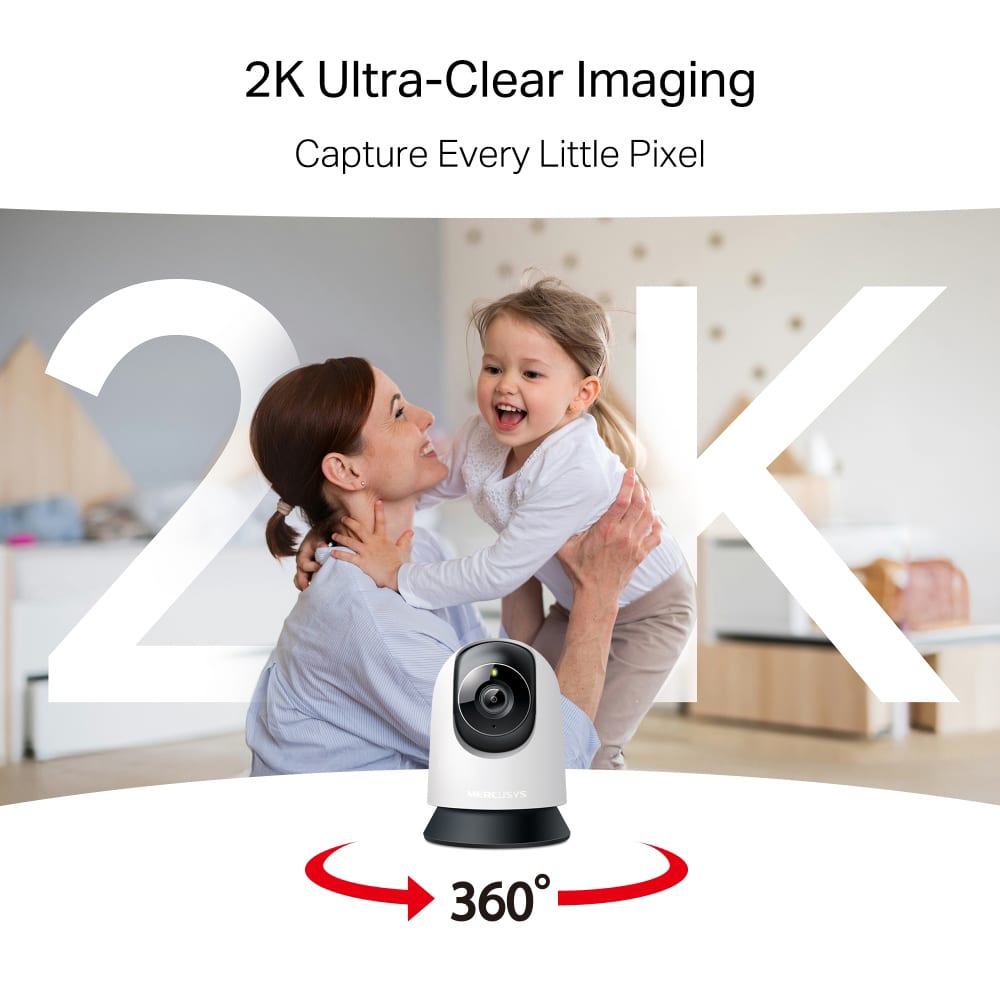 MERCUSYS smart κάμερα MC210, 2K/3MP, WiFi, PTZ, SD, EU/1.0 - Image 4
