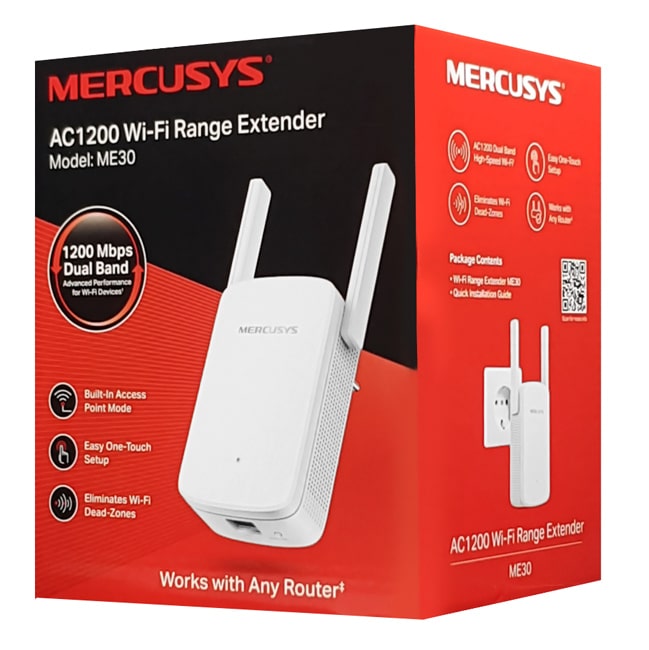 Επέκταση εμβέλειας Wi-Fi MERCUSYS ME30, 1200Mbps, Έκδ. 1.0 - Image 7