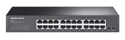 MERCUSYS desktop/rackmount switch MS124GS, 24x Gigabit θύρες, V1.0