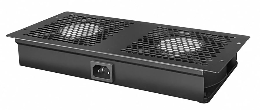 Ανεμιστήρας ψύξης POWERTECH για rack NETW-0009, 4 ανεμιστήρες, 2x 29.5x13x4cm - Image 2