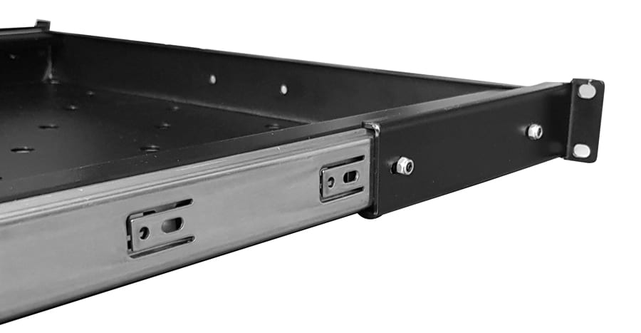 POWERTECH πτυσσόμενο ράφι για rack 19" NETW-0020, βάθος 740mm, μαύρο - Image 2