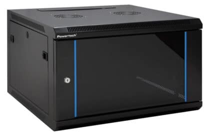 POWERTECH επιτοίχια καμπίνα rack 19" NETW-0037, 600 x 450 x 370mm, 6U