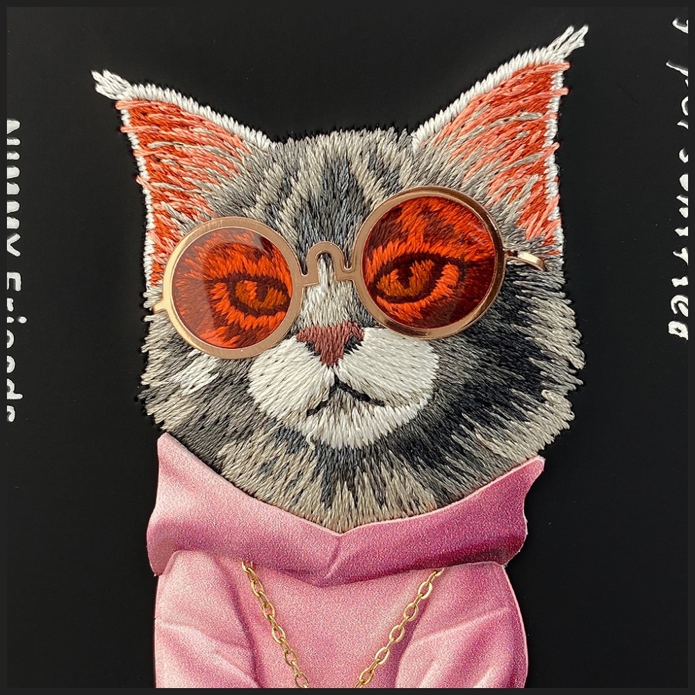 Nimmy Glasses Cool Cat - θήκη για Apple iPhone 17 - Μαύρο - Image 6