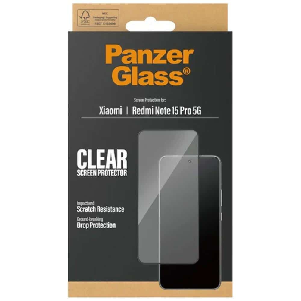PanzerGlass εξαιρετικά φαρδύ σκληρυμένο γυαλί για Xiaomi Redmi Note 15 Pro 5G - Image 4