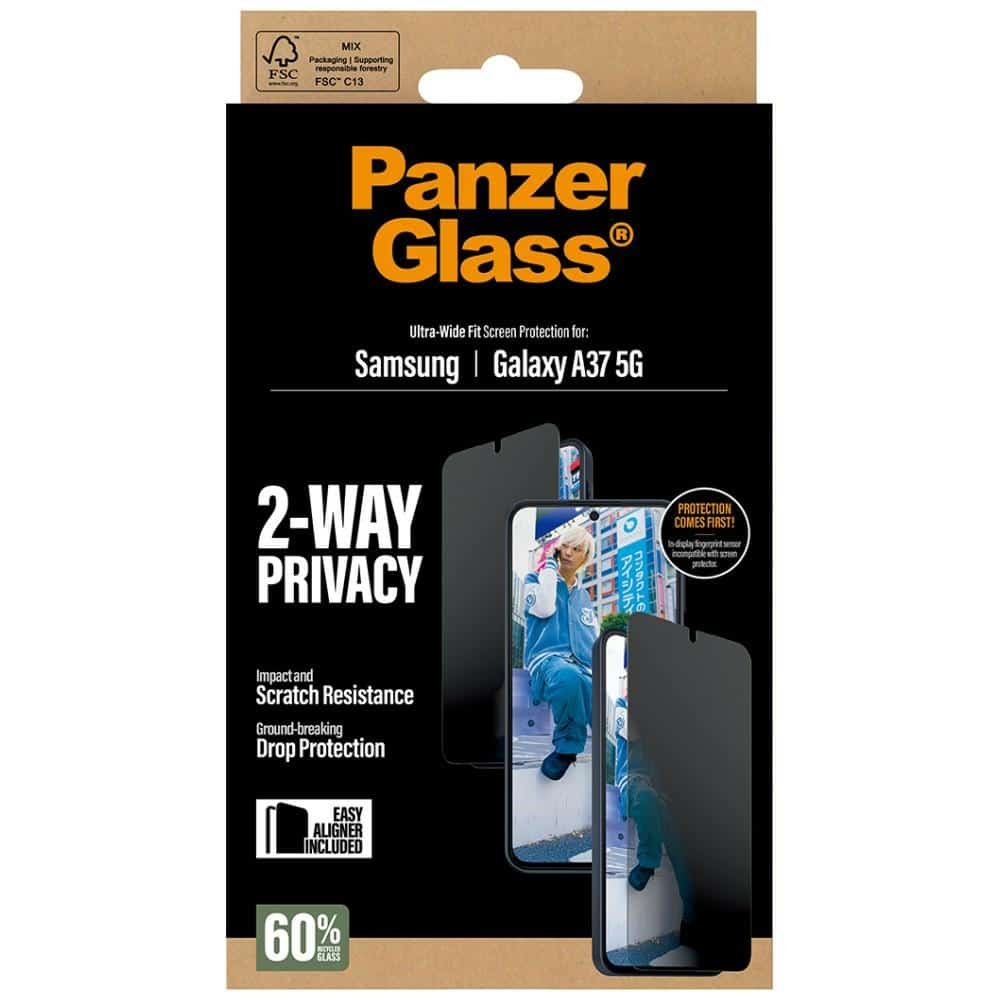 Γυαλί απορρήτου PanzerGlass εξαιρετικά ευρύ για Samsung Galaxy A37 5G - Image 7