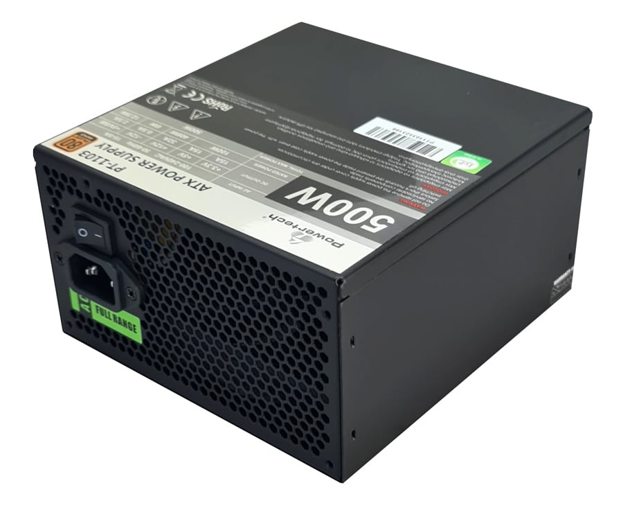 POWERTECH τροφοδοτικό για PC PT-1103, 80Plus Bronze, 500W ATX, 140mm Fan - Image 8