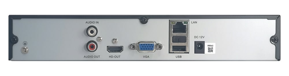 POWERTECH NVR καταγραφικό με 4 κάμερες PT-1233, 4K, 4MP, 9 κανάλια - Image 4