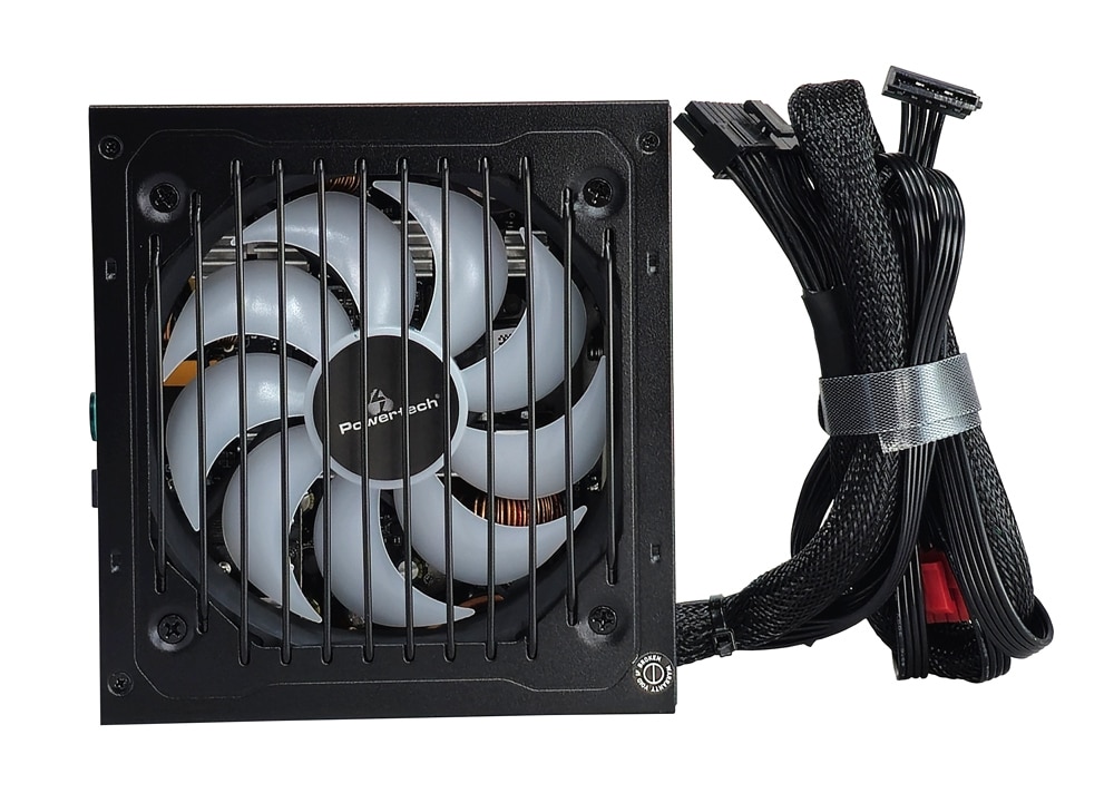 POWERTECH τροφοδοτικό PC PT-1311, 80PLUS Bronze, 700W, ATX, 120mm RGB Fan, Semi Modular - Image 4