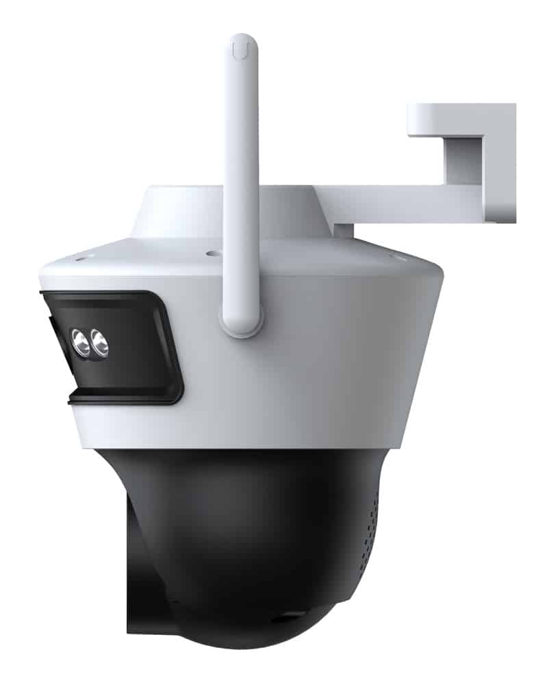 POWERTECH smart κάμερα PT-1340, 3MP, dual lens, WiFi, PTZ, SD, IP65 - Image 4