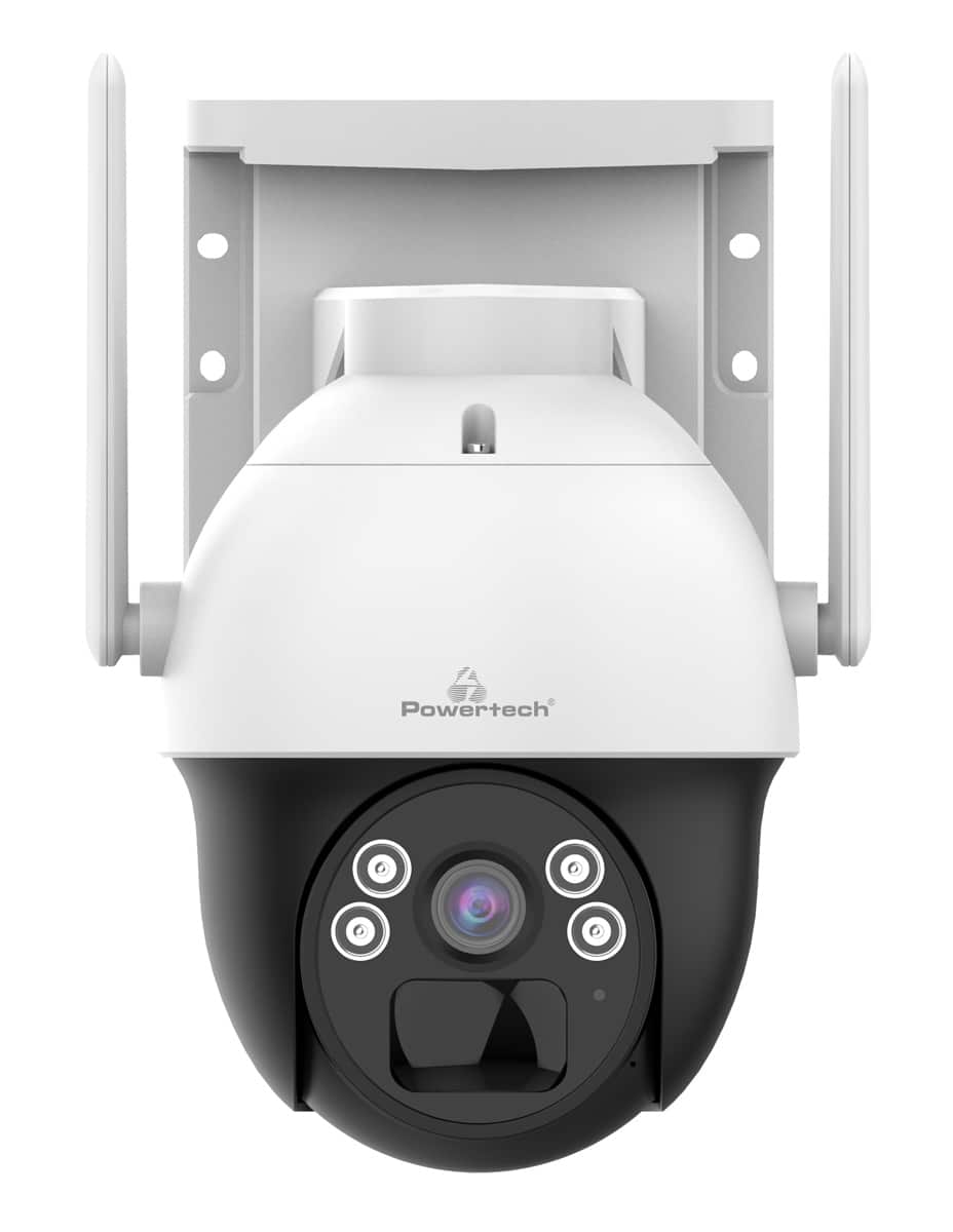 POWERTECH smart ηλιακή κάμερα PT-1341, 4MP, WiFi, PTZ, SD, IP66 - Image 2