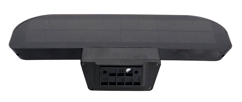 POWERTECH LED ηλιακό φωτιστικό PT-1516 με αισθητήρα κίνησης, 6W, 2000mAh, μαύρο - Image 2