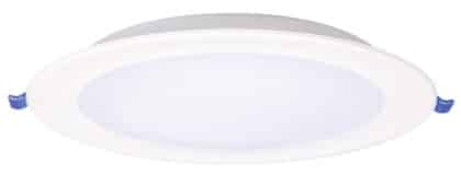 POWERTECH LED φωτιστικό downlight PT-1559, 9W, Φ116x25mm, 4000K, 765lm, λευκό