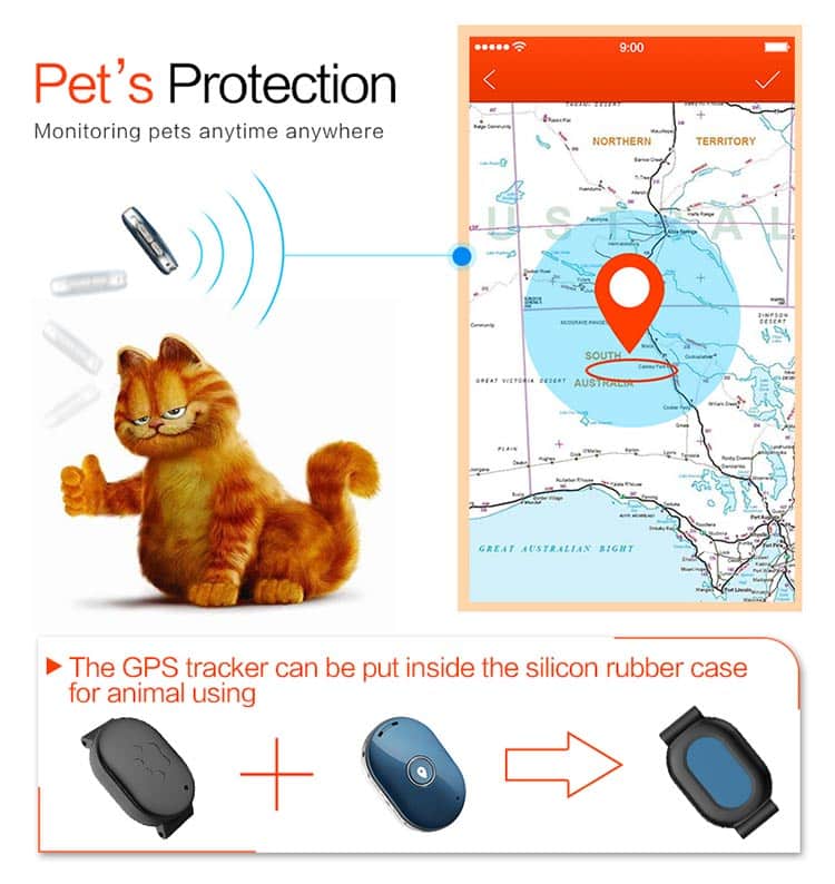 Θήκη κολάρου για κατοικίδια, για τα GPS Tracker Q60, Black - Image 3