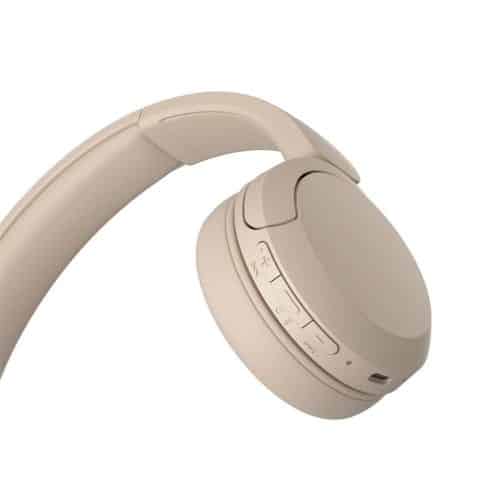 Ακουστικά Bluetooth Sony WH-CH520 On-Ear BT 5.2, Μπεζ EU - Image 6