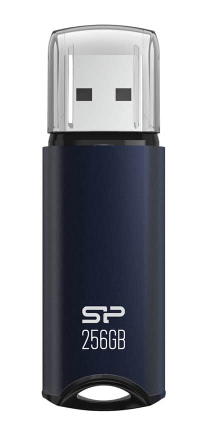 Μονάδα Flash USB SILICON POWER Marvel M02, 256GB, USB 3.2, μπλέ