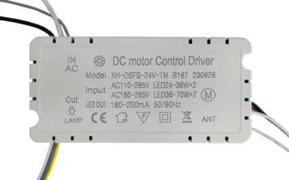 Οδηγός ελέγχου κινητήρα DC SPHLL-DRIVER-009, 24-70W, 5.5x2.5x11.5cm