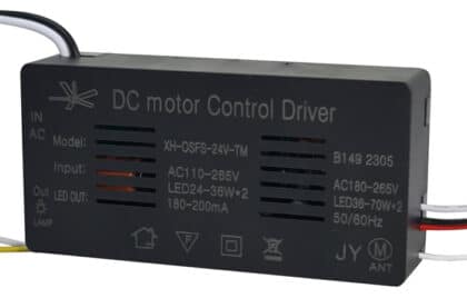 Οδηγός ελέγχου κινητήρα DC SPHLL-DRIVER-010, 24-70W, 5.5x2.6x11cm