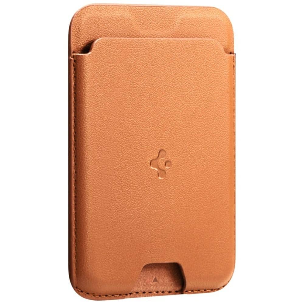 Μαγνητικό πορτοφόλι Spigen Valentinus MagSafe πορτοκαλί - Image 2