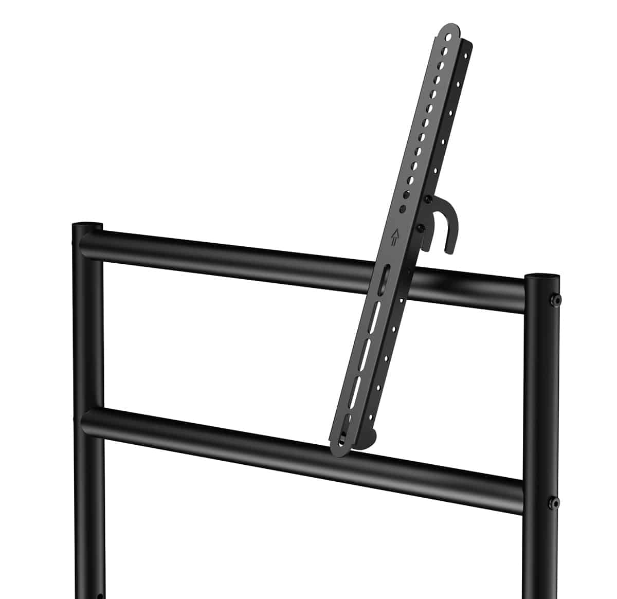 BRATECK βάση τηλεόρασης δαπέδου TTF13E-46FW, 37-86", έως 80kg, με ράφι & ροδάκια - Image 7
